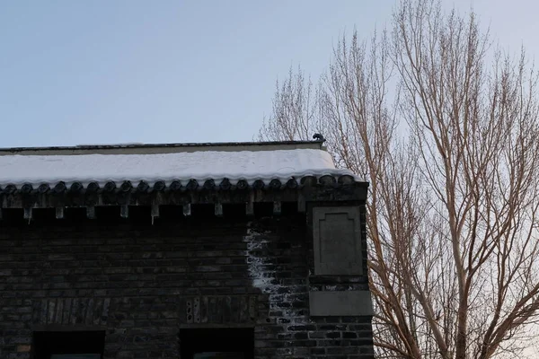 Changchun - 5 Ocak 2020 tarihinde Çin 'in Changchun şehrinde bulunan Manchu İmparatorluk Sarayı Müzesi. Saray, Çin 'in son imparatoru Puyi' nin ikametgahıydı..