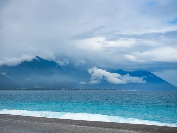 Praia Pedra Chihsingtan Beach Hualien Taiwan — Fotografia de Stock