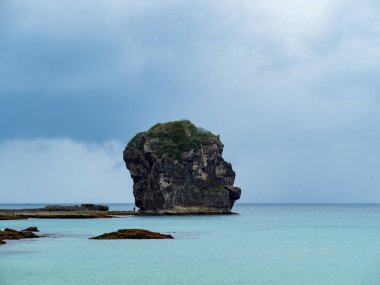 manzara xiaowan Beach, kenting, Tayvan