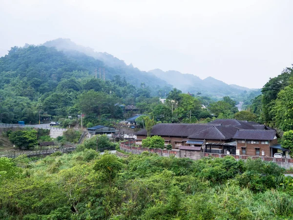 台湾新北市景通朝の景通村 — ストック写真