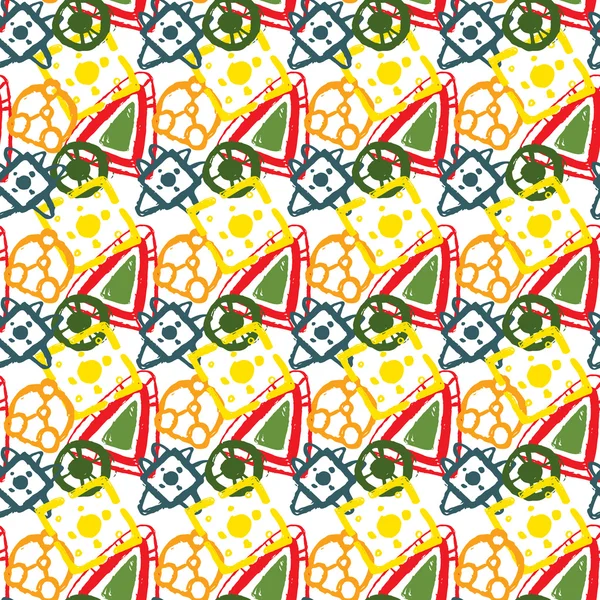 Vector abstract pattern for design, many geometric shapes