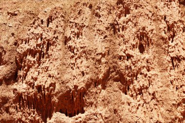 Kaya dokusu detayları, kaya yüzeyinin yakın çekimi. Desenli arkaplan veya arkaplan.