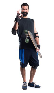 Ok işareti yapma patenci