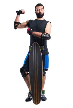 Güçlü bir jest yapma patenci