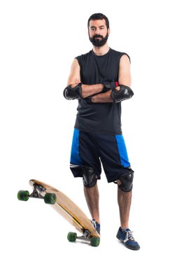 Adam onun kaykay ile