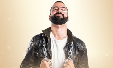 izole beyaz zemin üzerine