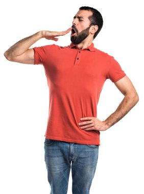 izole beyaz zemin üzerine