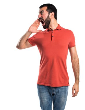 izole beyaz zemin üzerine