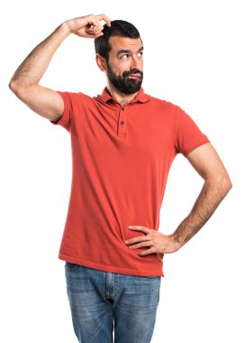 izole beyaz zemin üzerine