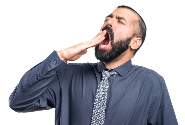 Hombre sobre fondo blanco aislado —  Fotos de Stock