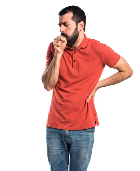 Hombre sobre fondo blanco aislado —  Fotos de Stock