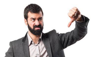 Adam izole arka plan