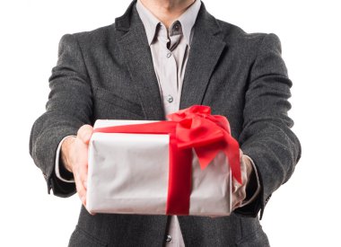 Adam izole arka plan