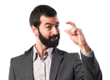 Adam izole arka plan