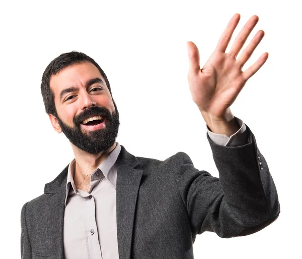 Adam izole arka plan