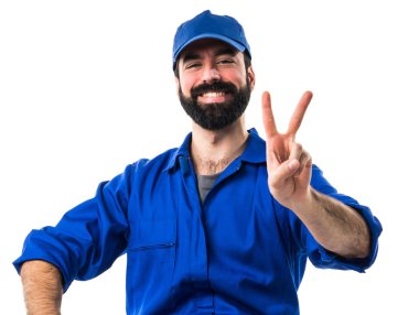 Zafer jest yapıyor tesisatçı