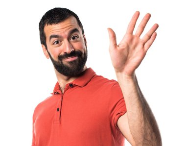 İzole bankamatik adam