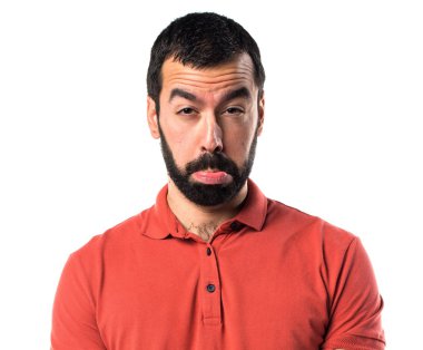 İzole bankamatik adam