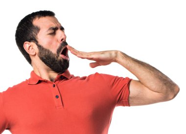 İzole bankamatik adam