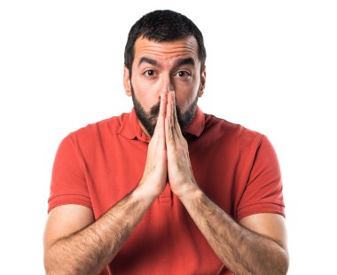 İzole bankamatik adam