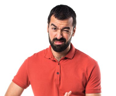 İzole bankamatik adam