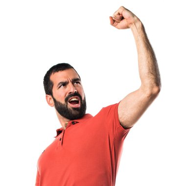 İzole bankamatik adam