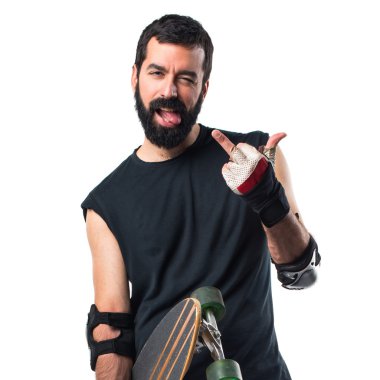 beyaz zemin üzerine