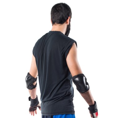 beyaz zemin üzerine