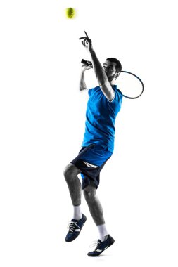 Adam izole arka plan