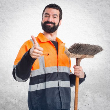 Başparmak ile çöp adam