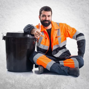 Başparmak ile çöp adam