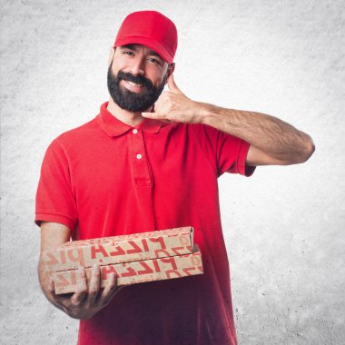 Adam izole arka plan