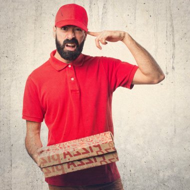 Adam izole arka plan