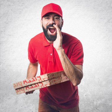 Adam izole arka plan