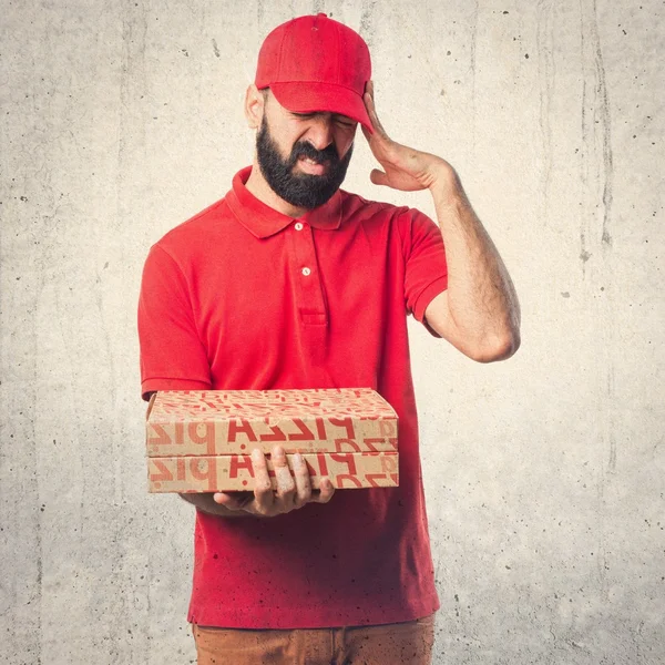 Hombre sobre fondo aislado — Foto de Stock