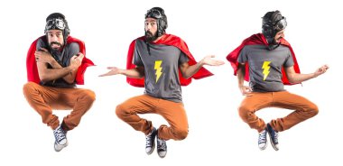 Adam izole arka plan