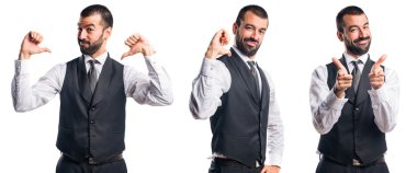 Adam kendisiyle gurur