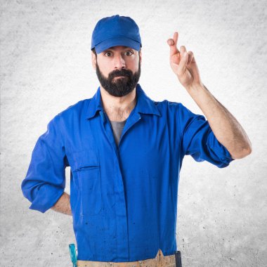 Adam izole arka plan