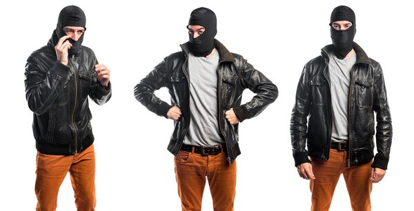 Человек на изолированном фоне
