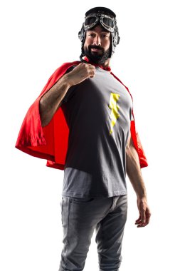 Adam beyaz izole arka plan