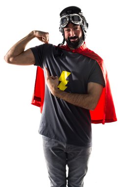 Adam beyaz izole arka plan