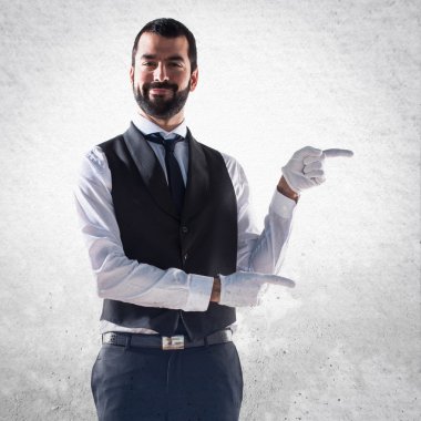 Adam izole arka plan