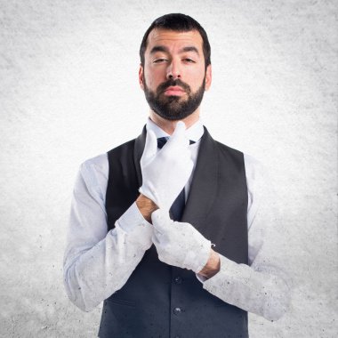 Adam izole arka plan