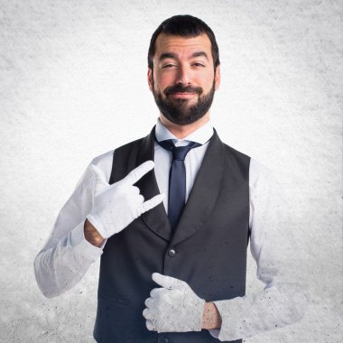 Adam izole arka plan