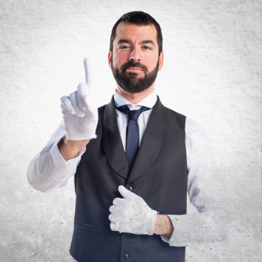 Adam izole arka plan