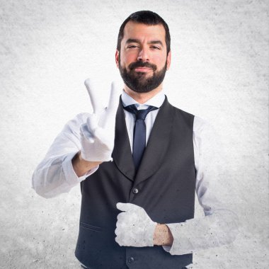 Adam izole arka plan