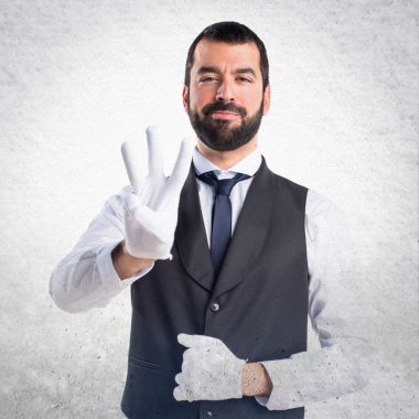 Adam izole arka plan