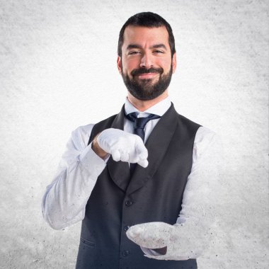 Adam izole arka plan