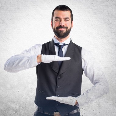 Adam izole arka plan