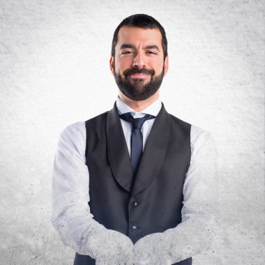 Adam izole arka plan